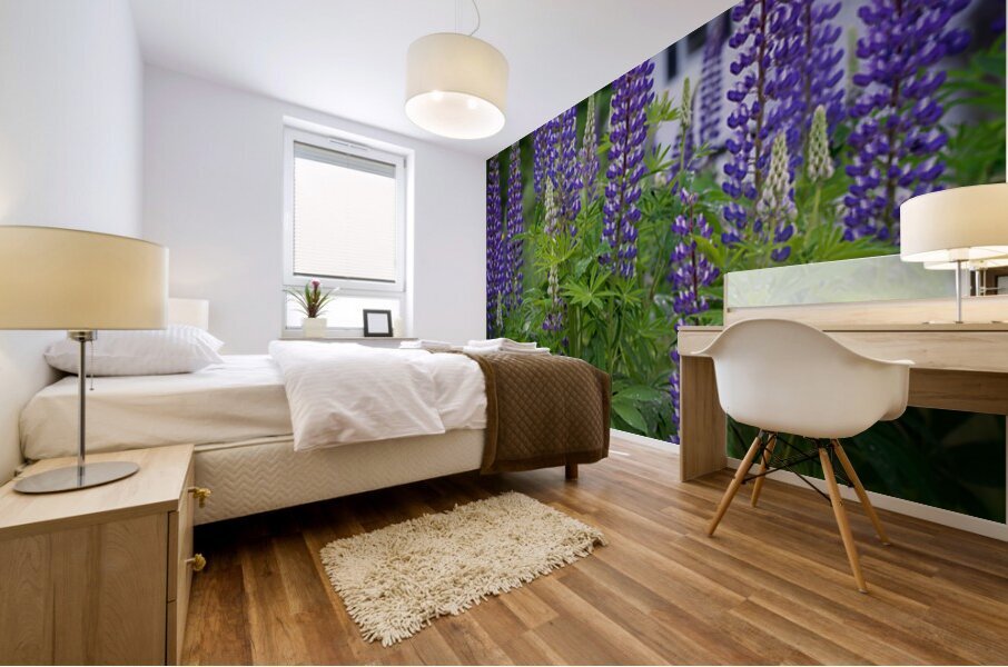New England Bloom Mural print