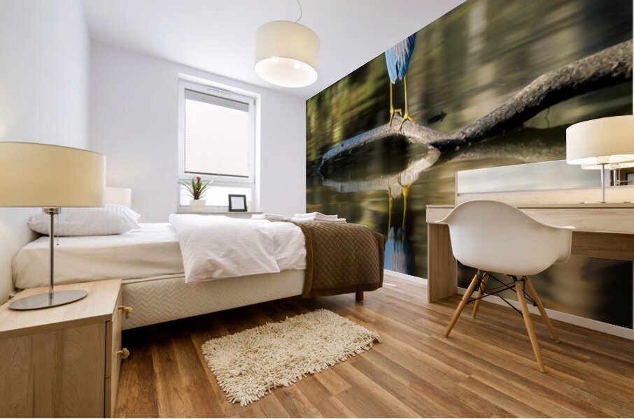 Am I Blue Mural print