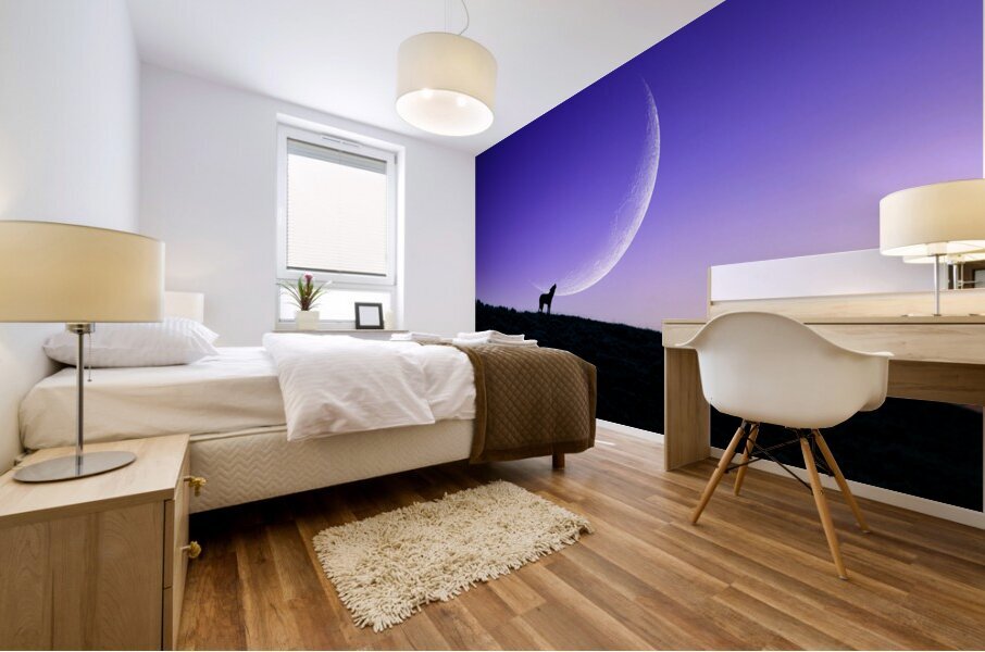 Calling The Dawn Mural print