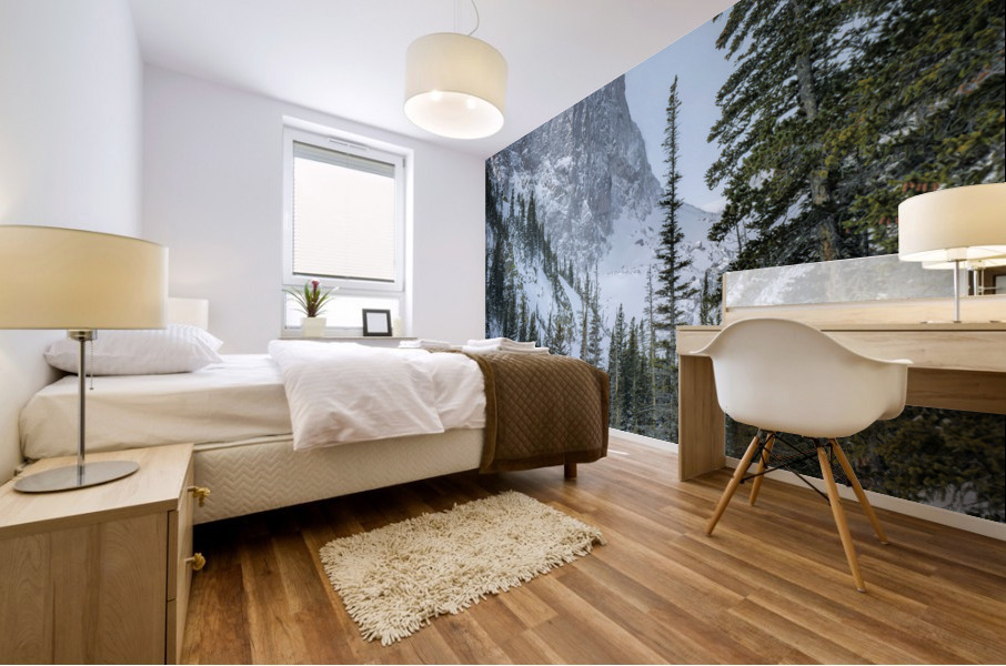 Rocky Mountain Monolith Mural print