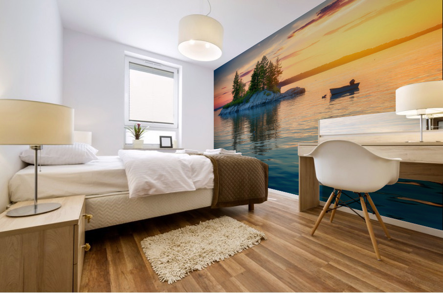 Sunset Reset Mural print