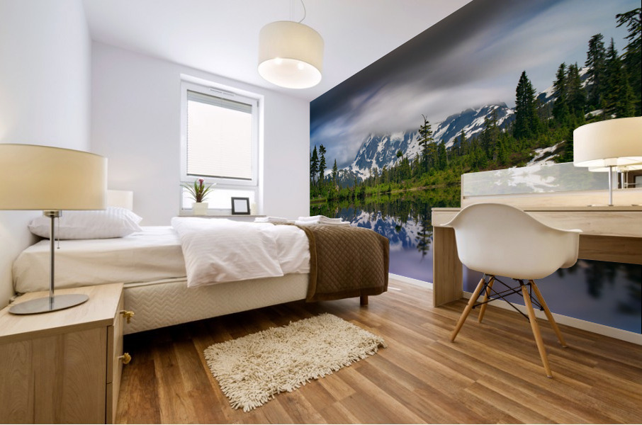 Mount Shuksan Mural print