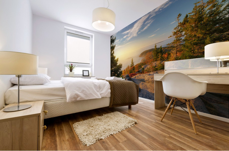 Gorham Mountain Autumn Mural print