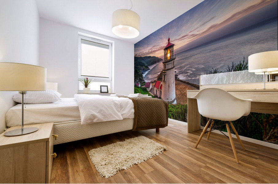 Heceta Head Lighthouse Mural print