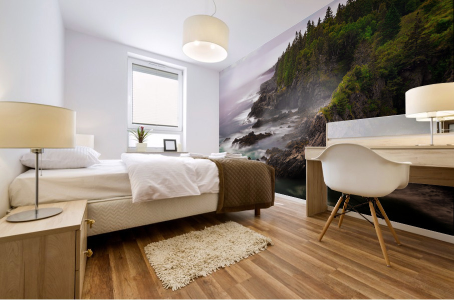 Cutler Coast Mural print