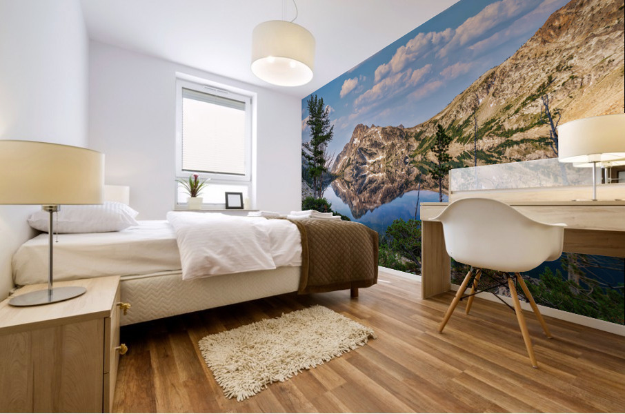 Sawtooth Lake Mural print