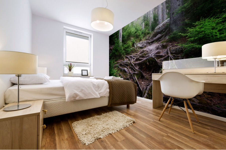 The Forest Gates Mural print