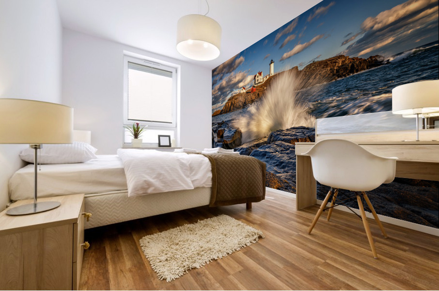 Afternoon At Cape Neddick Mural print