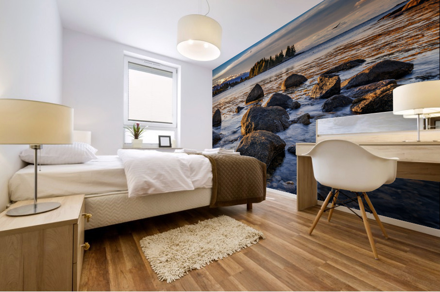 Smith Point Vinalhaven Mural print
