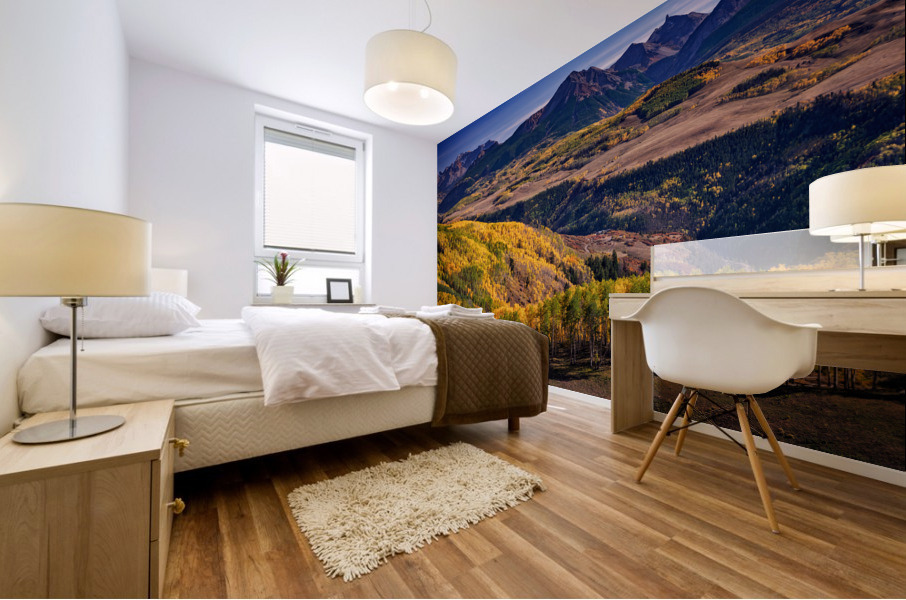 Sunshine Mountain Autumn Mural print