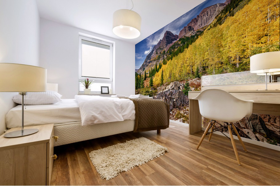Maroon Bells II Mural print