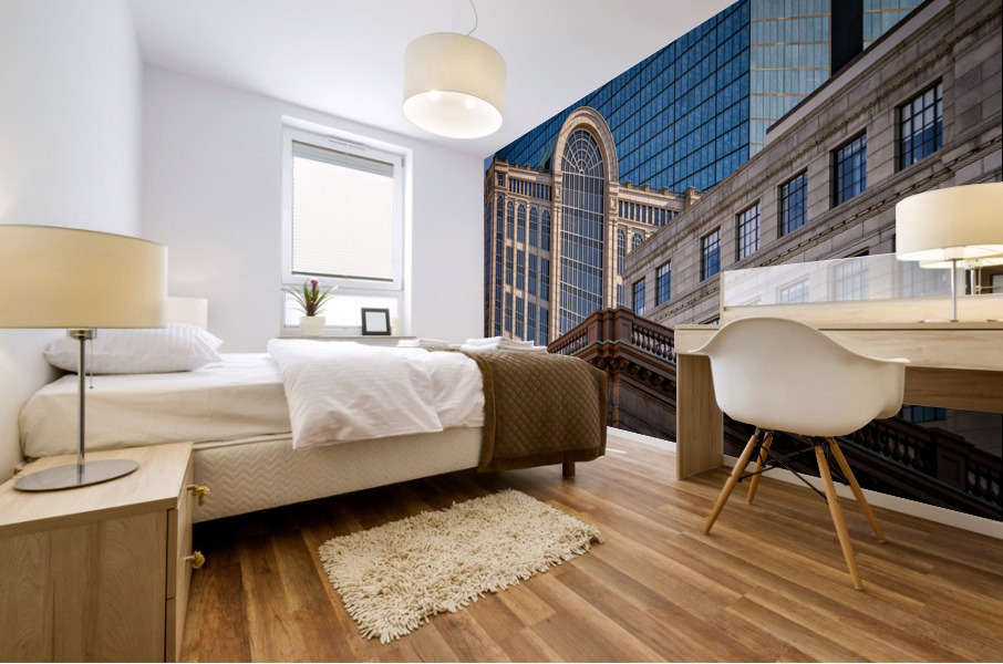 Boston Geometry II Mural print