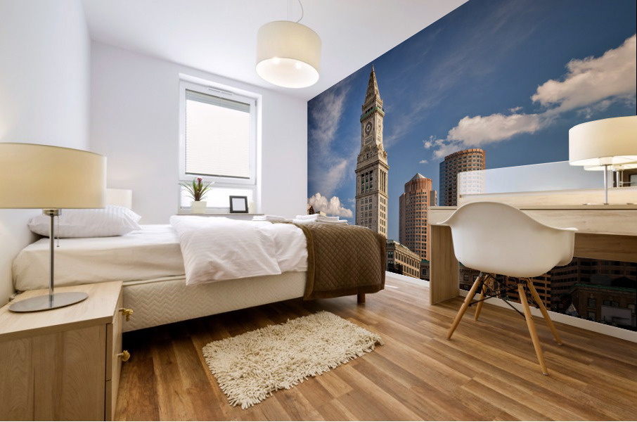 Custom House Tower Mural print