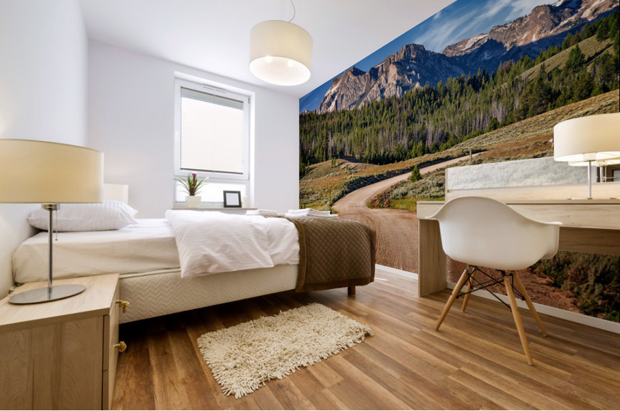 Alpine Peak Mural print