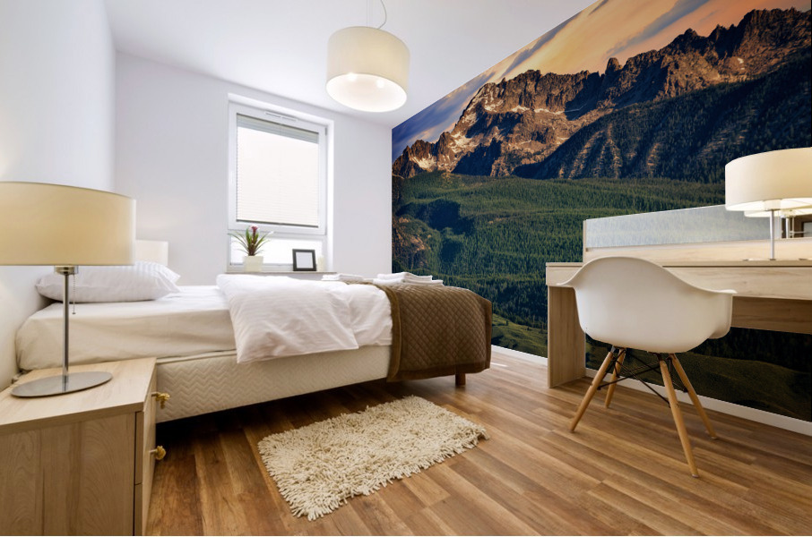 Decker Peak Mural print