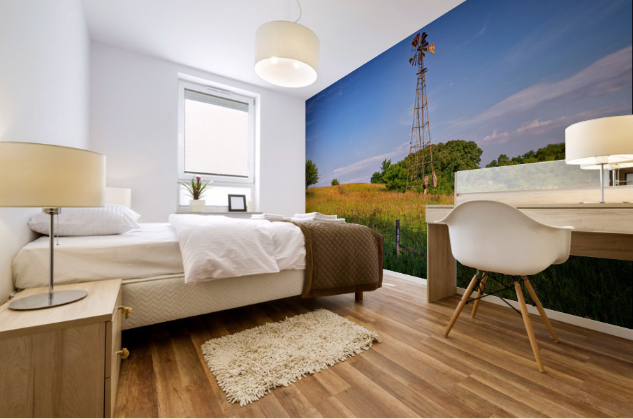 The Old Windmill Impression murale