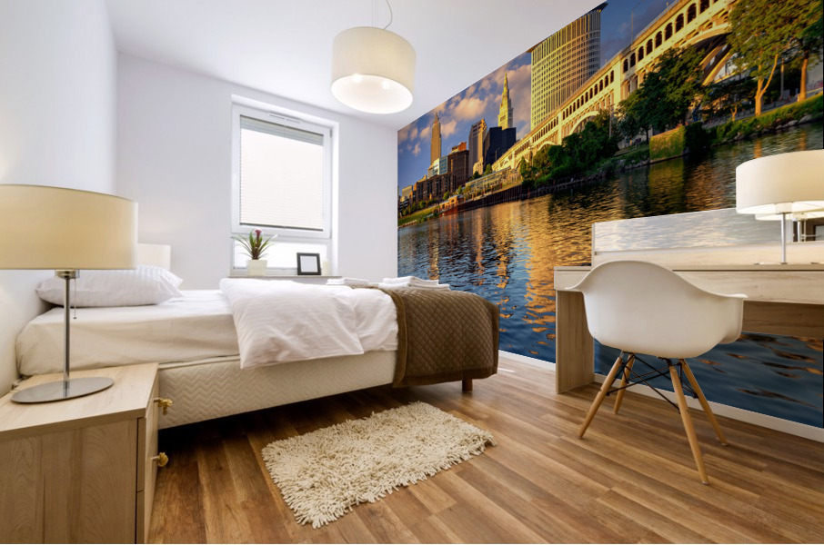 Cleveland Ohio Mural print