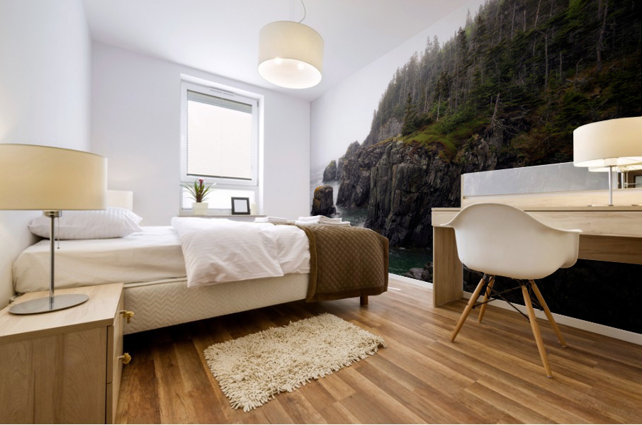The Bold Coast Mural print