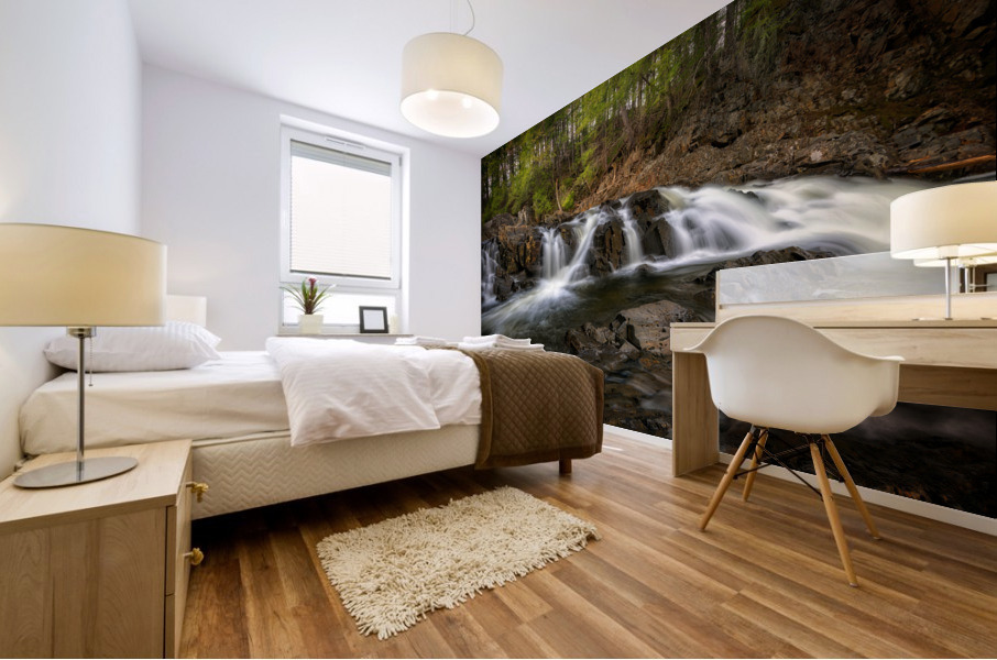 Houston Brook Cascade Mural print