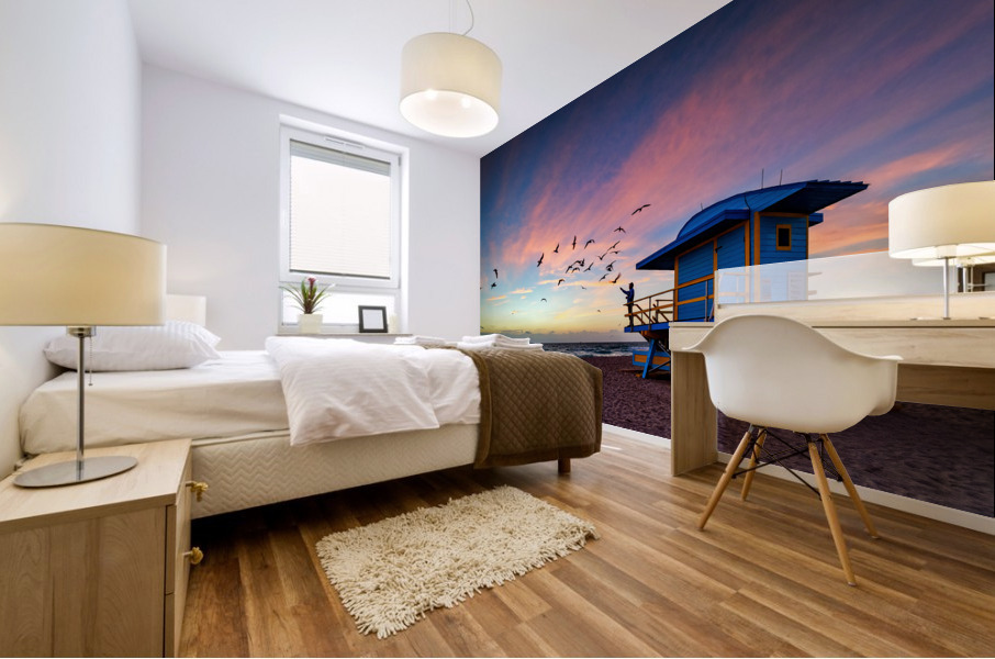 Morning Ritual Mural print
