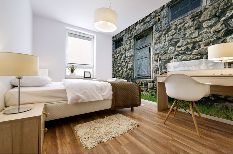 The Stone Barn Mural print