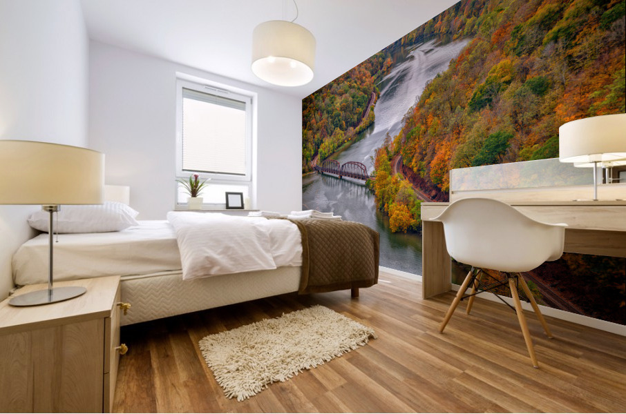 Hawks Nest Bridge Mural print