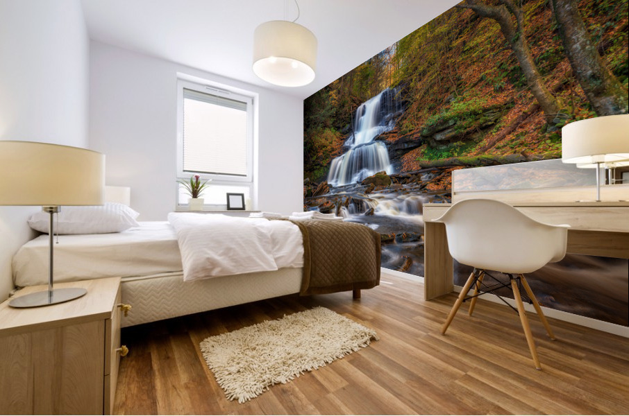 Tuscarora Falls Mural print