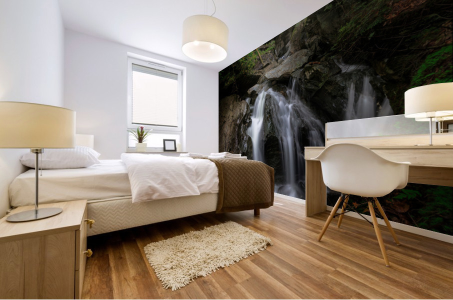 Bingham Falls Mural print