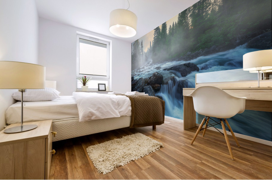 Crazy Creek Mural print