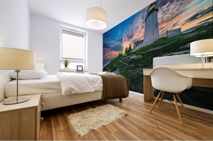 Pemaquid Twilight Mural print