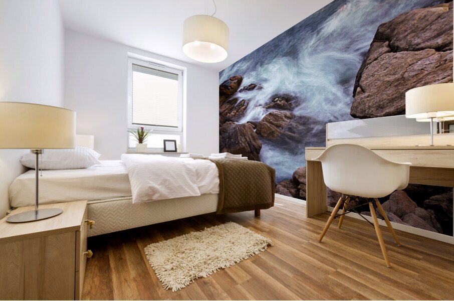 Tidal Swirls Mural print