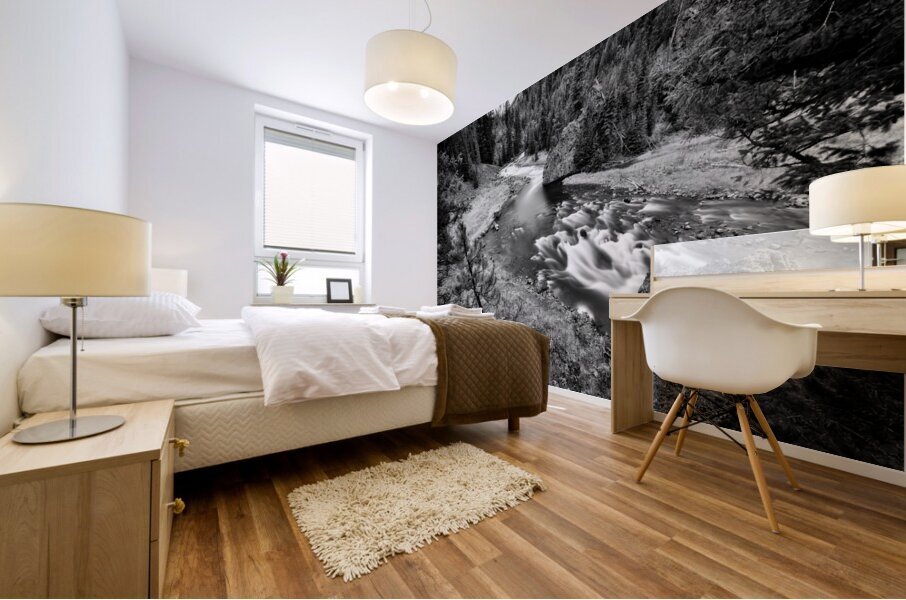 Firehole Canyon Mural print