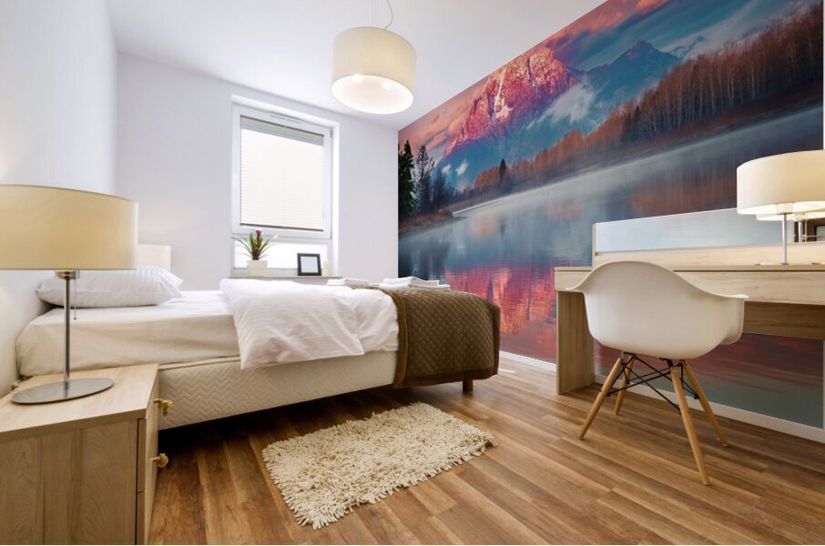Mount Moran Mural print