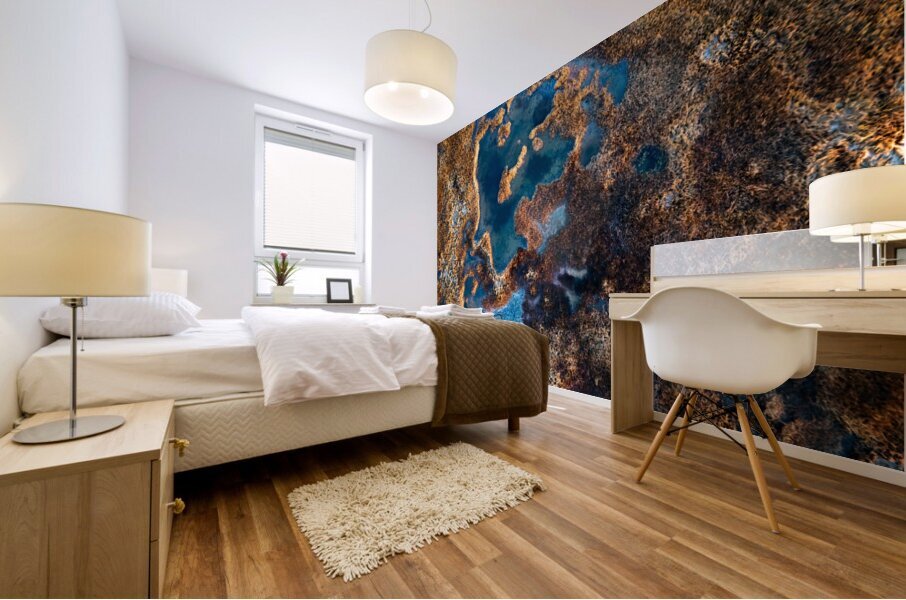 Above the Marsh Mural print