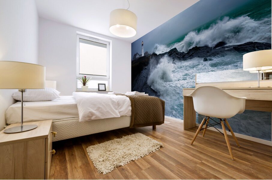 December Gale Mural print