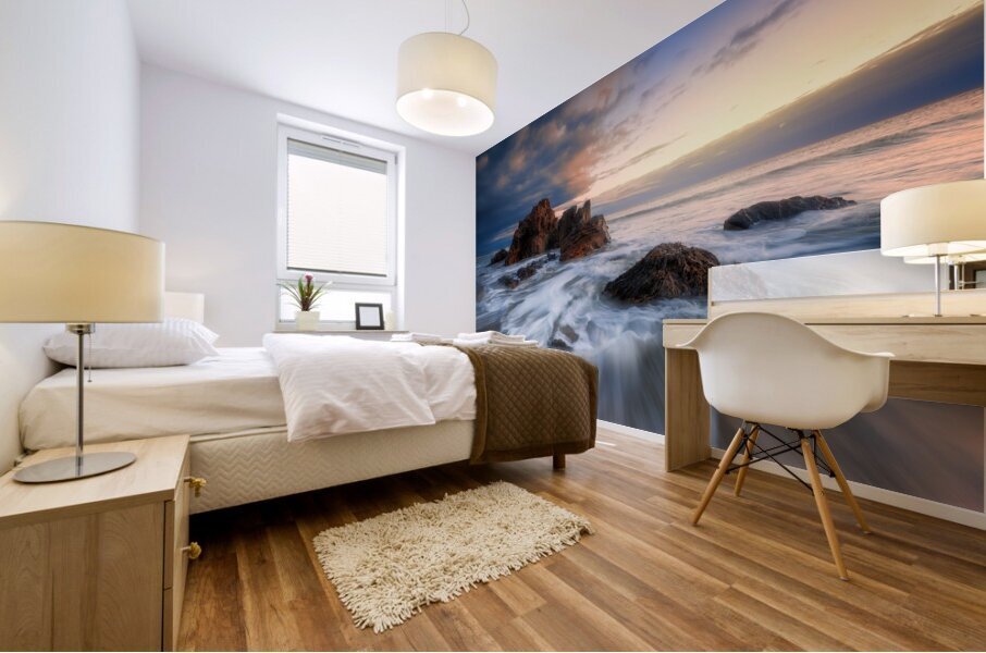 Sweeping Tides Mural print
