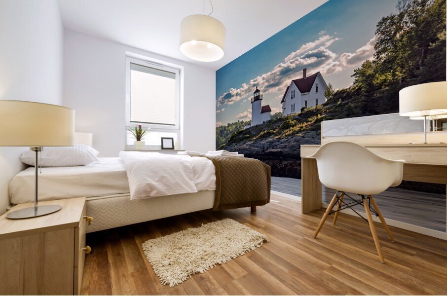 Curtis Island Lighthouse Mural print