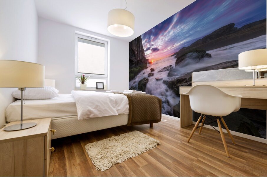 Bald Head Cliff Mural print