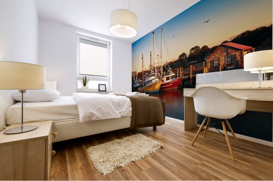 Shem Creek Mural print