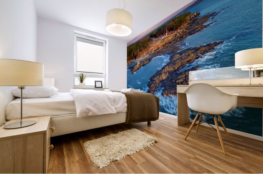Down East Awakening Mural print
