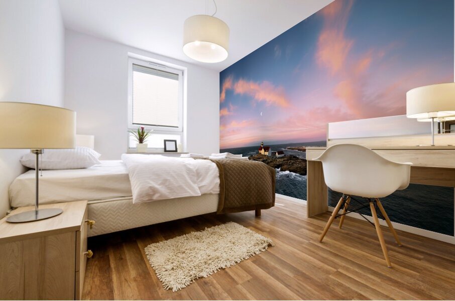 The Moon & Cuckolds Light Mural print