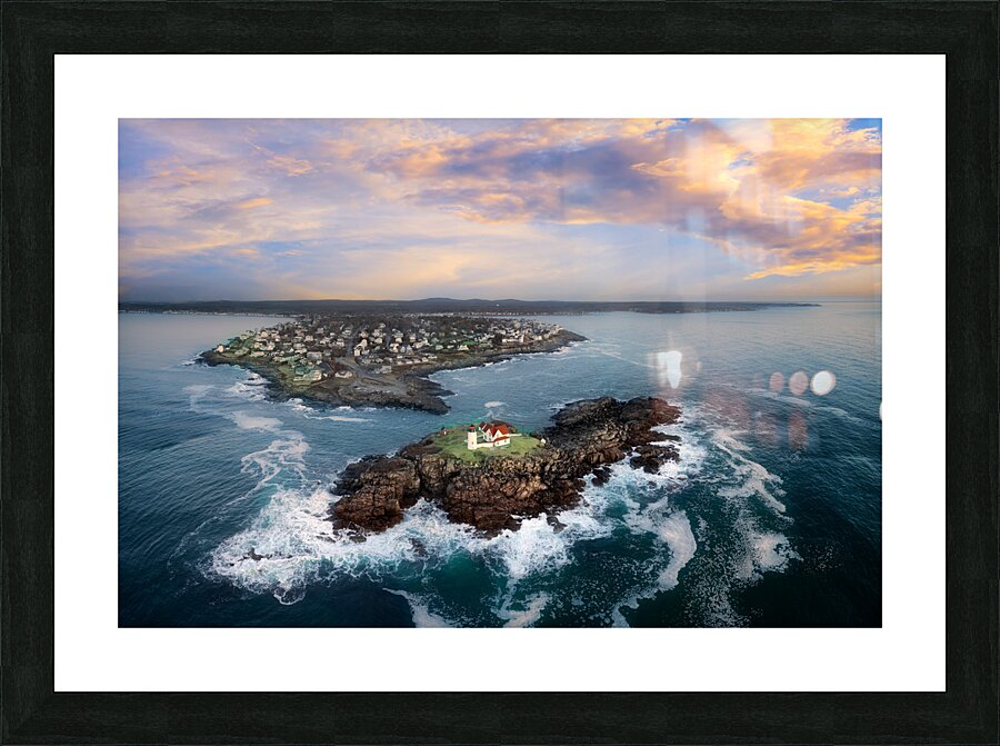 Cape Neddick Awakens Picture Frame print
