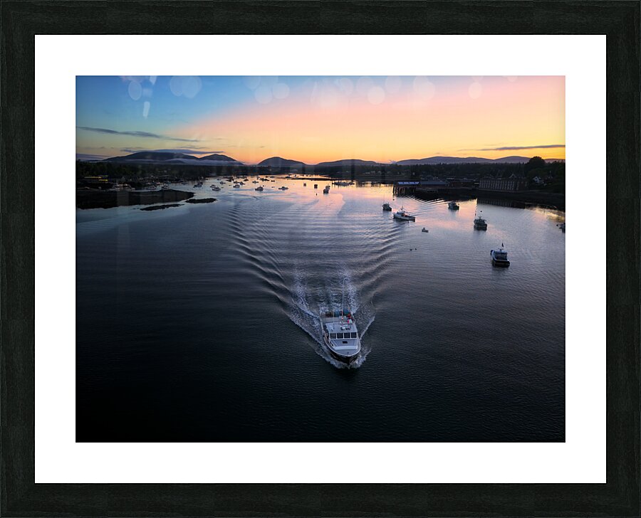 Heading Out to Haul Picture Frame print