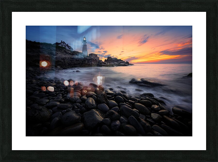 Cobblestone Dreams Picture Frame print