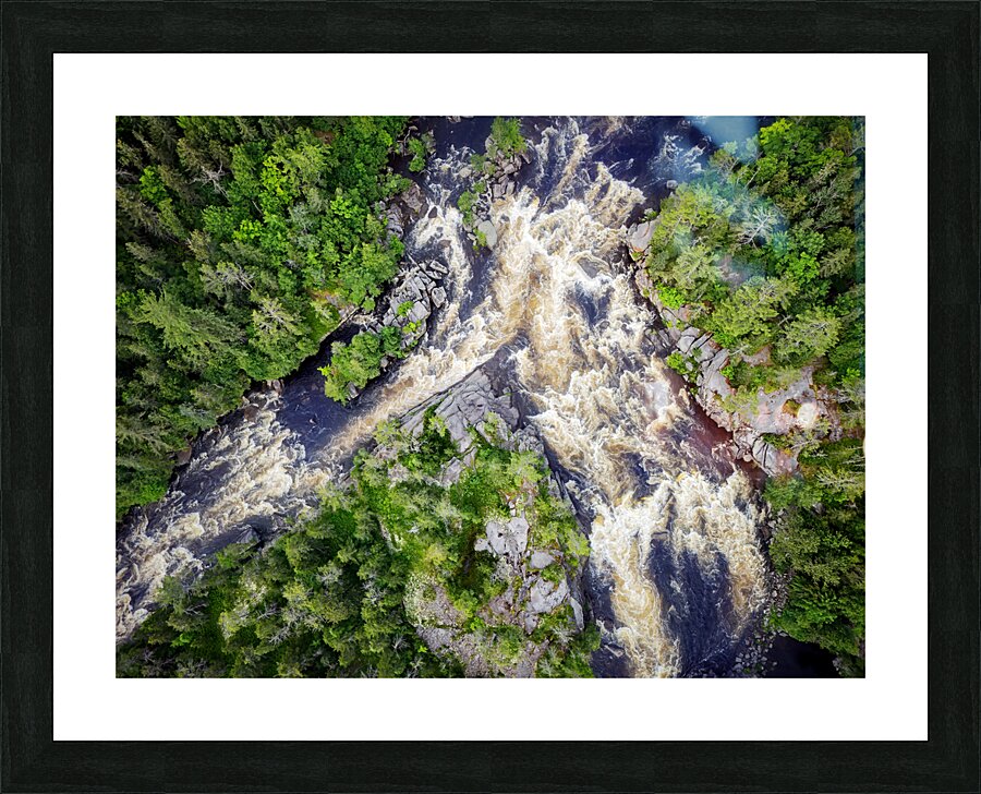 Ripogenus Gorge Picture Frame print