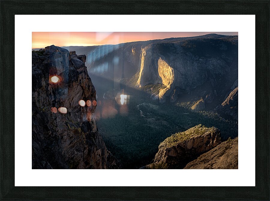 Taft Point Picture Frame print