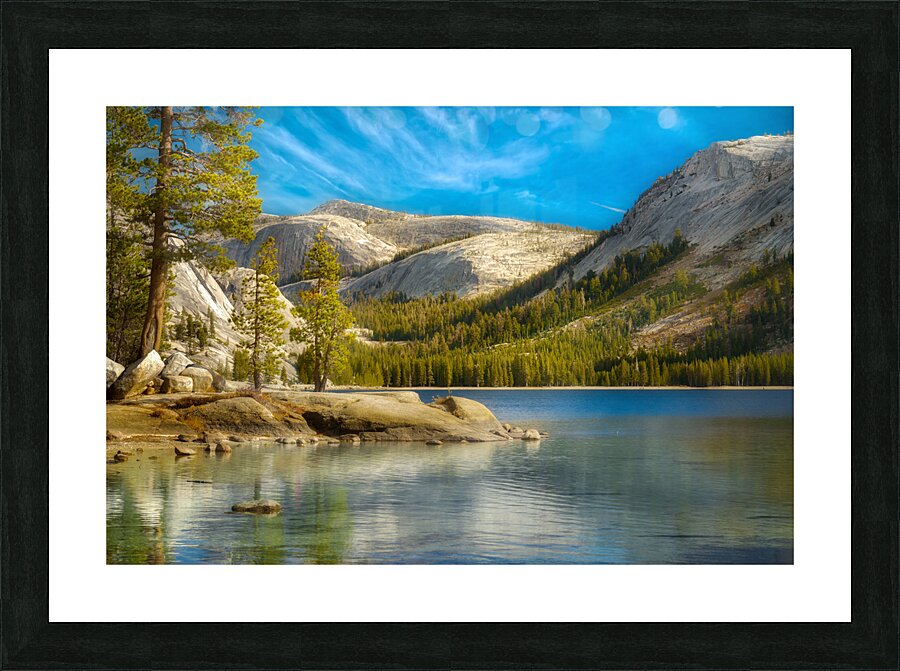 Tenaya Lake Picture Frame print