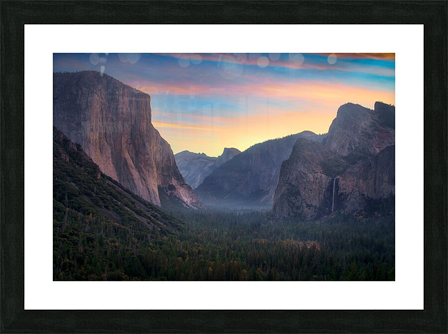 Valley Awakening Picture Frame print