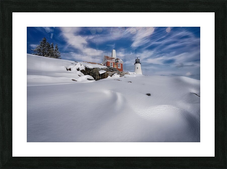 Winters Watch Picture Frame print