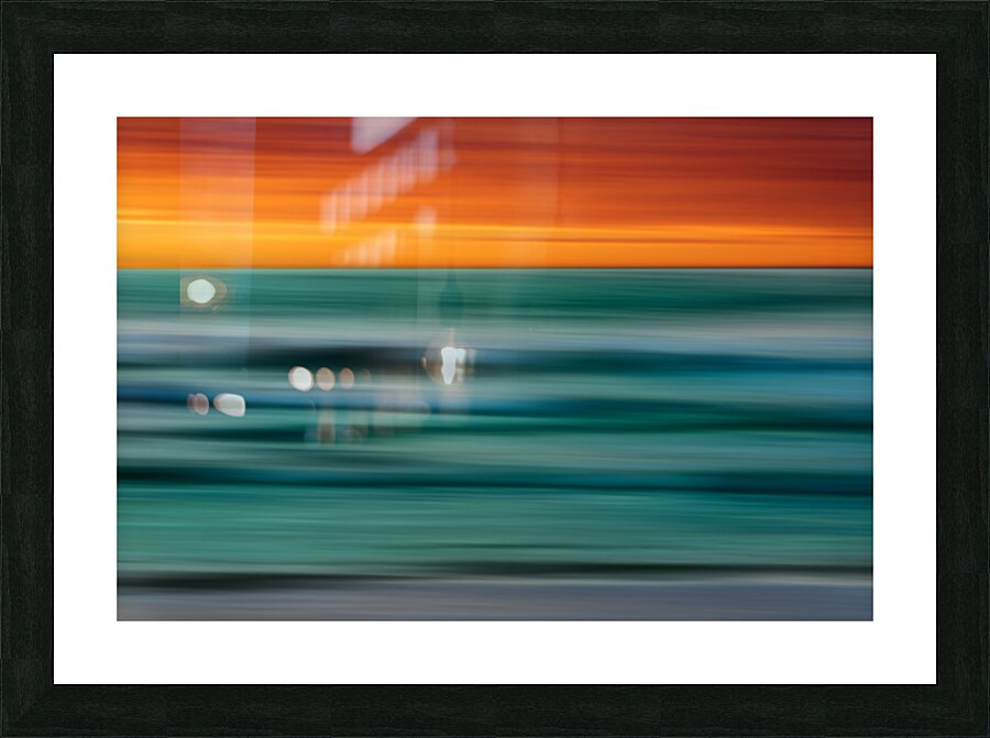 The Ocean Picture Frame print